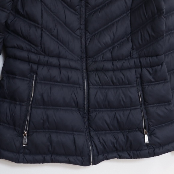Michael Kors Navy Puffer Jacket - Picture 5 of 8